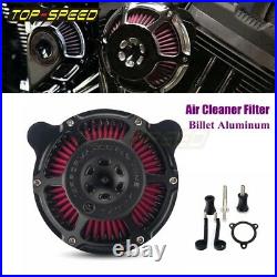 Motorcycle Air Cleaner Intake Filter For Harley Touring Street Road Glide 08-16