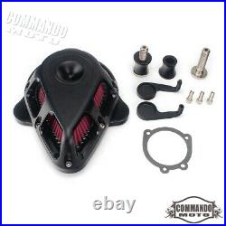 Motorcycle Air Cleaner Intake Filter System Aluminum For Harley Sportster 04-UP