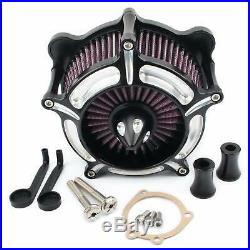 Motorcycle Air Cleaner Intake Filter Turbine Spike Air System For Dyna FXR So