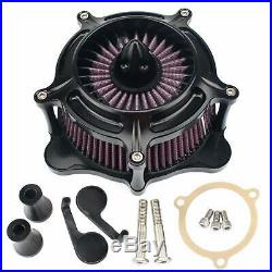 Motorcycle Air Cleaner Turbine Air Filter System For Touring Electra Glide So