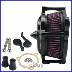 Motorcycle Air Cleaner Turbine Air Filter System For Touring Electra Glide So