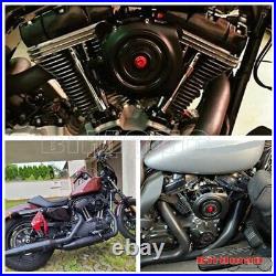 Motorcycle Air Filter CNC Air Cleaner Intake System Kit For Harley Dyna Softail