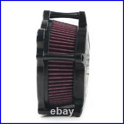 Motorcycle Air Filter Cleaner Fit Harley Touring Dyna Softail Heritage 1993-2007