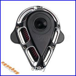 Motorcycle Air Filter Cleaner For Harley Dyna FXD FXST FXDL Street Bob FXDB FXDF