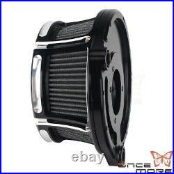 Motorcycle Air Filter Cleaner For Harley Dyna Softail 00-2015 Touring 2000-2007