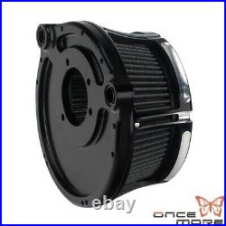 Motorcycle Air Filter Cleaner For Harley Dyna Softail 00-2015 Touring 2000-2007