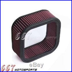 Motorcycle Air Filter Cleaner Kit For 2008 Harley Vrscdx Night Rod Special 76 CI