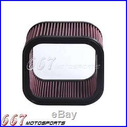 Motorcycle Air Filter Cleaner Kit For 2008 Harley Vrscdx Night Rod Special 76 CI