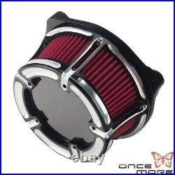 Motorcycle Air Filter For Harley Dyna Super Glide Wide Glide Low Rider 2000-2017