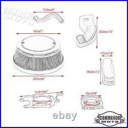 Motorcycle Air Filter For Indian Chief Vintage Chieftain Springfieid 2014-2021