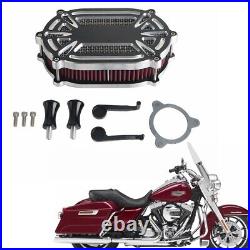 Motorcycle Air Intake Cleaner Filter For Harley Electra Glide Road King 2008-16 Motorcycle Air Intake Cleaner Filter For Harley Electra Glide Road King 2008-16