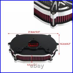 Motorcycle Air Intake Cleaner Filter For Harley Electra Glide Road King 2008-16 Motorcycle Air Intake Cleaner Filter For Harley Electra Glide Road King 2008-16