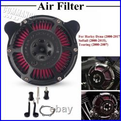 Motorcycle Air Intake Filter Cleaner For Harley Softail 2000-2015 Dyna 2000-2017 Motorcycle Air Intake Filter Cleaner For Harley Softail 2000-2015 Dyna 2000-2017