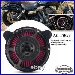 Motorcycle Air Intake Filter Cleaner For Harley Softail 2000-2015 Dyna 2000-2017 Motorcycle Air Intake Filter Cleaner For Harley Softail 2000-2015 Dyna 2000-2017