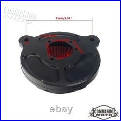 Motorcycle Air Intake Filter Cleaner For Harley Softail 2000-2015 Dyna 2000-2017
