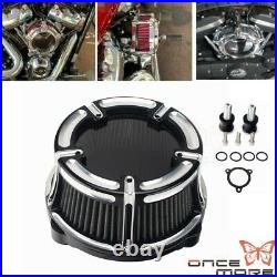 Motorcycle Air Intake Filter System Kit For Harley Street Glide Road Glide 08-16