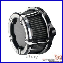 Motorcycle Air Intake Filter System Kit For Harley Street Glide Road Glide 08-16