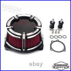 Motorcycle Air Intake Filter cleaner for Harley Sportster XL 883 1200 2004-2021