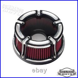 Motorcycle Air Intake Filter cleaner for Harley Sportster XL 883 1200 2004-2021
