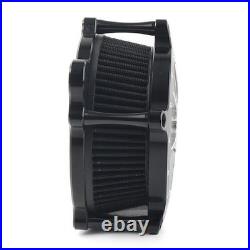 Motorcycle Aluminum Air Filter Cleaner For Harley Softail Touring Dyna FXR
