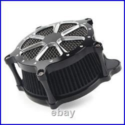 Motorcycle Aluminum Air Filter Cleaner For Harley Softail Touring Dyna FXR
