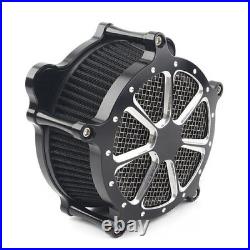 Motorcycle Aluminum Air Filter Cleaner For Harley Softail Touring Dyna FXR
