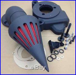 Motorcycle Black Spike Air Cleaner Kits for 2014 Dyna Electra Glide FLHTCU FLHX