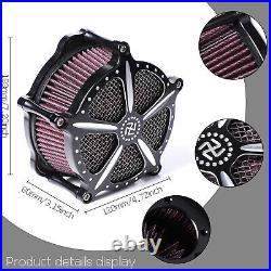 Motorcycle CNC Air Cleaner Intake Filter For Harley Cross Bones Rocker Softail