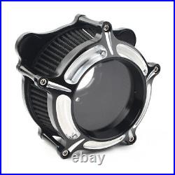 Motorcycle CNC Cut Air Cleaner Intake Filter for Harley Touring Trike 2008-2016