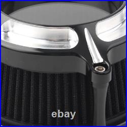Motorcycle CNC Cut Air Cleaner Intake Filter for Harley Touring Trike 2008-2016