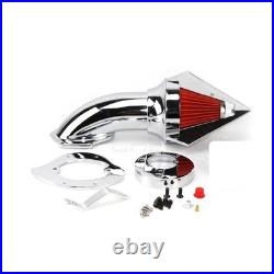 Motorcycle Chrome Spike Air Cleaner Intake Filter Kit For HONDA VTX1300 VTX 1300