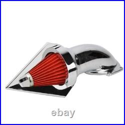 Motorcycle Chrome Spike Air Cleaner Intake Filter Kit For HONDA VTX1300 VTX 1300