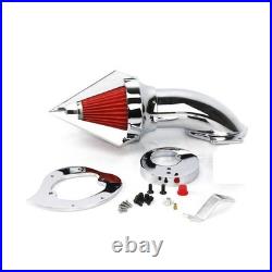 Motorcycle Chrome Spike Air Cleaner Intake Filter Kit For HONDA VTX1300 VTX 1300
