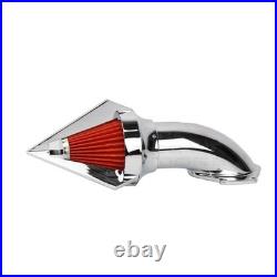 Motorcycle Chrome Spike Air Cleaner Intake Filter Kit For HONDA VTX1300 VTX 1300