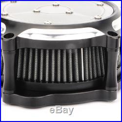 Motorcycle Chrome Turbine Air Cleaner Filter For Harley XL SPORTSTER 2007-2018