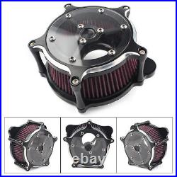 Motorcycle Clarity Air Cleaner Intake Filter Fit 08-16 Harley Electra Glide FLTR