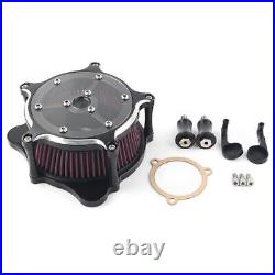 Motorcycle Clarity Air Cleaner Intake Filter For 08-16 Harley Electra Glide FLTR
