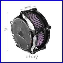 Motorcycle Clarity Air Cleaner Intake Filter For 2008-2016 Harley Electra Glide