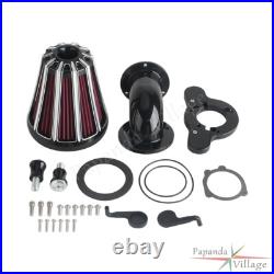 Motorcycle Cone Air Filter Cleaner Kit For Harley Sportster 1200 883 2007-2012