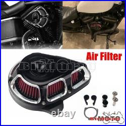 Motorcycle Contrast Jet Stage Air Cleaner For Harley Sportster XL 883 1200 04-21