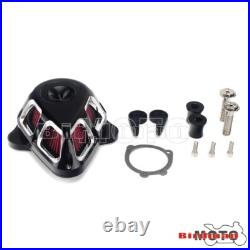Motorcycle Contrast Jet Stage Air Cleaner For Harley Sportster XL 883 1200 04-21