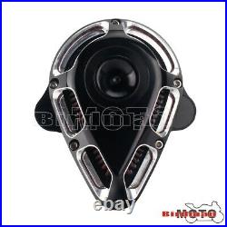 Motorcycle Contrast Jet Stage Air Cleaner For Harley Sportster XL 883 1200 04-21