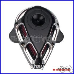 Motorcycle Contrast Jet Stage Air Cleaner For Harley Sportster XL 883 1200 04-21