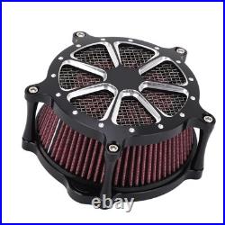 Motorcycle High Flow Air Intake Filter Air Cleaner With Cover For XL1200C Motorcycle High Flow Air Intake Filter Air Cleaner With Cover For XL1200C