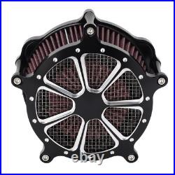 Motorcycle High Flow Air Intake Filter Air Cleaner With Cover For XL1200C Motorcycle High Flow Air Intake Filter Air Cleaner With Cover For XL1200C
