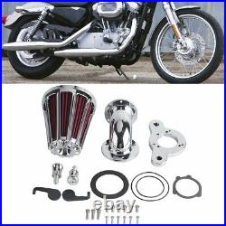 Motorcycle Intake Air Filter Cleaner For Harley Sportster XL883N XL1200L 2007-12 Motorcycle Intake Air Filter Cleaner For Harley Sportster XL883N XL1200L 2007-12