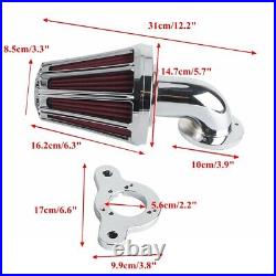 Motorcycle Intake Air Filter Cleaner For Harley Sportster XL883N XL1200L 2007-12 Motorcycle Intake Air Filter Cleaner For Harley Sportster XL883N XL1200L 2007-12