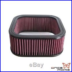 Motorcycle Red Air Cleaner Filter Custom Fit 2008 HARLEY VRSCAW V-ROD 69 CI