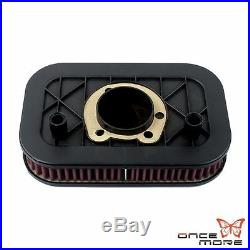 Motorcycle Red Air Cleaner Filter Custom For Harley Sportster 883 1200 2004-2013