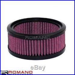 Motorcycle Red Replacement Air Filter Cleaner For S&S Super E & G Series Carbs